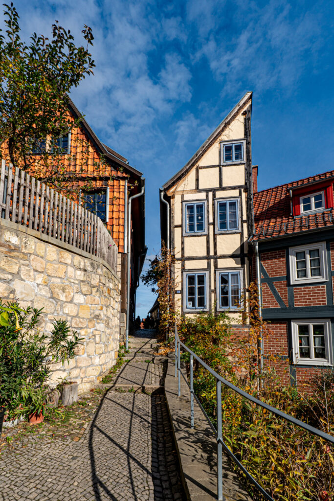halbes Haus - Schlossberg Quedlinburg